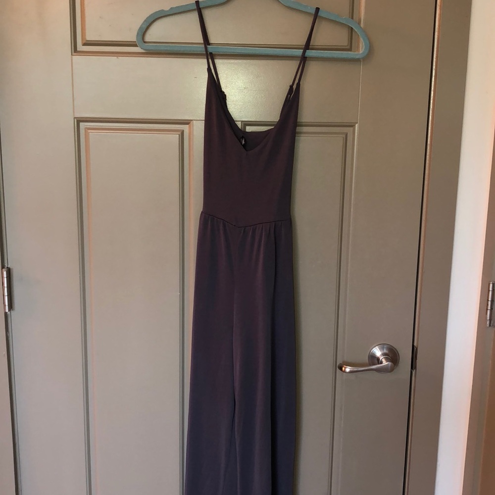 Gray romper